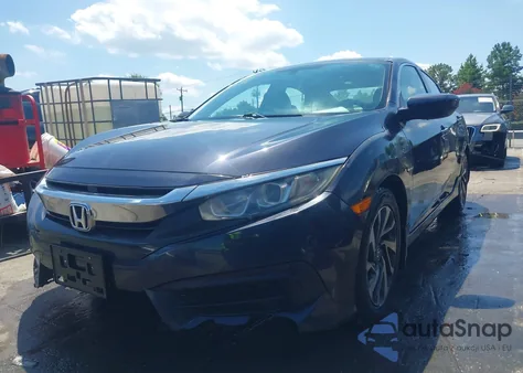 2018 Honda Civic Ex z USA, uszkodzony, nr VIN 2HGFC2F75JH538922